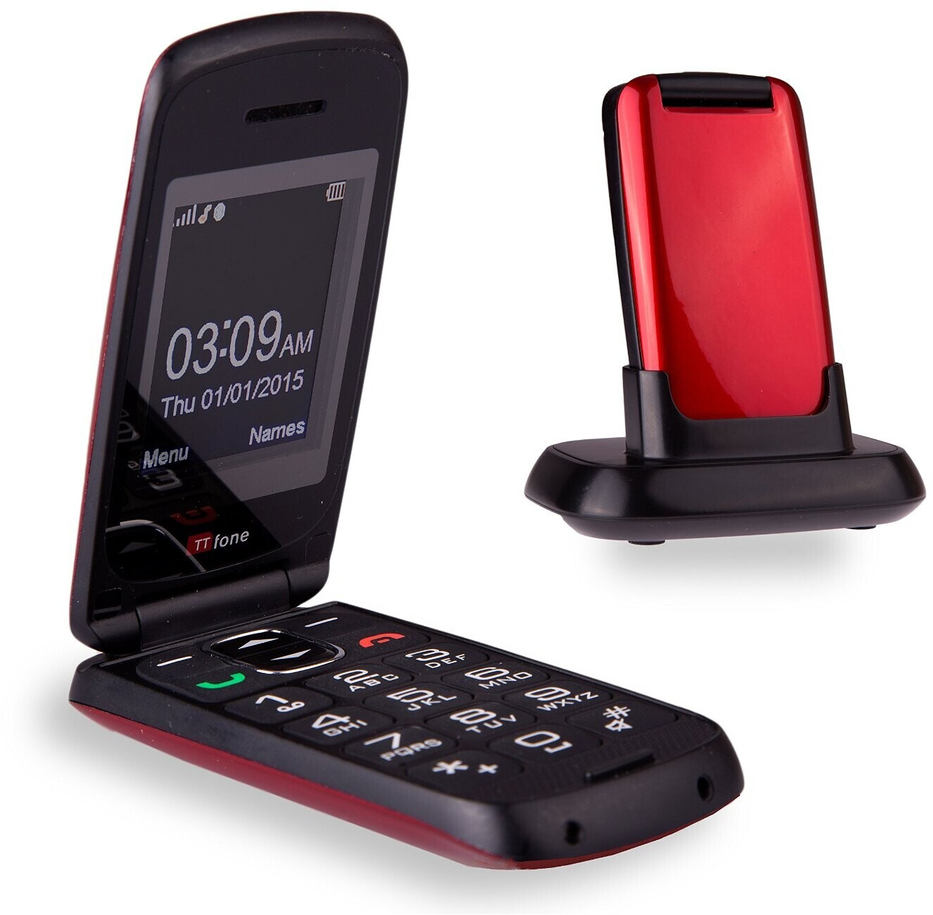 TTfone Star Simple Red