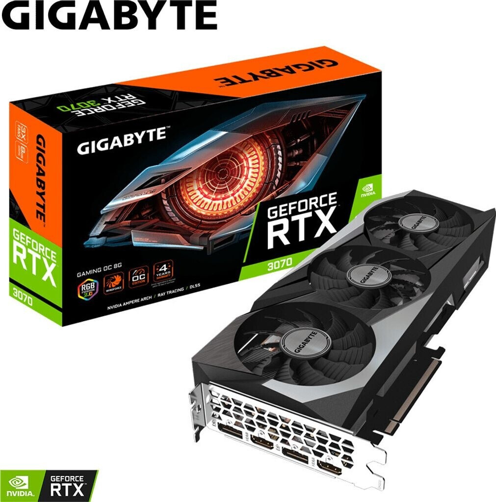 GigaByte GeForce RTX 3070 GAMING OC 8 Go GDDR6