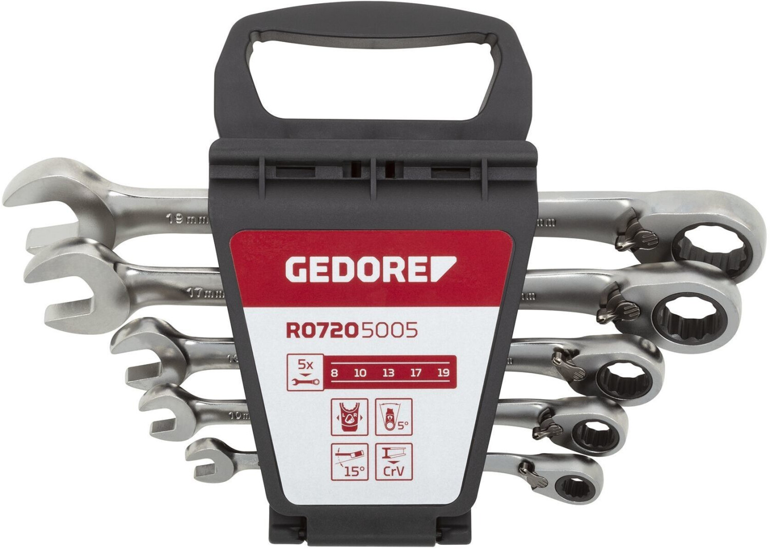 GEDORE red R20650066 - Caja de herramientas vacía 445x180x380 mm ABS  (3301660)