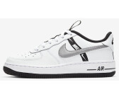nike white & black air force 1 lv8 utility trainers youth