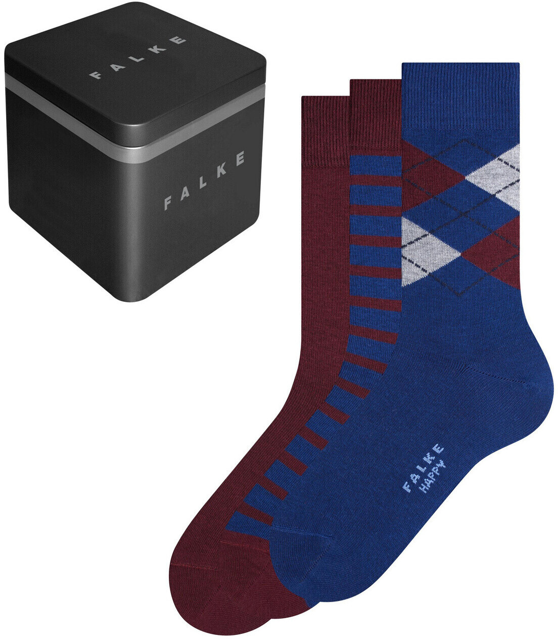 Falke Happy Box 3-Pack (13064) sortiment 0010
