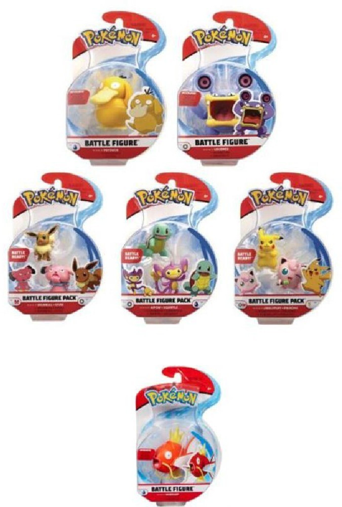 Comprar Pokemon multipack 6 figuras de combate de Bizak
