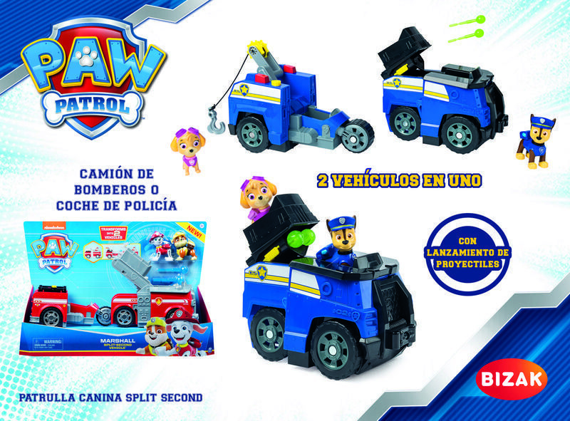 Bizak Split Second Paw Patrol