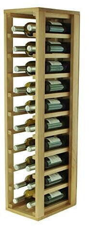 Winerex FRACO - 20 bottles (1/3 module) dark stained pine