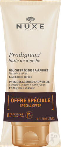 NUXE Prodigieuse huile douche (2 x 200 ml)
