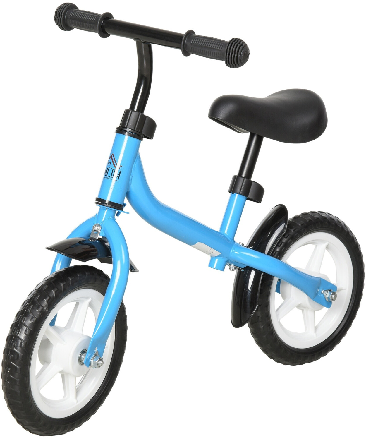 HomCom Draisienne selle réglable acier