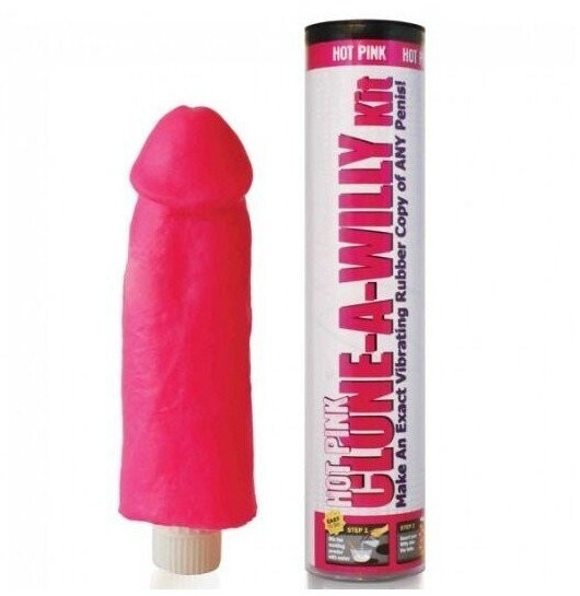 Clone-a-Willy Kit Hot pink