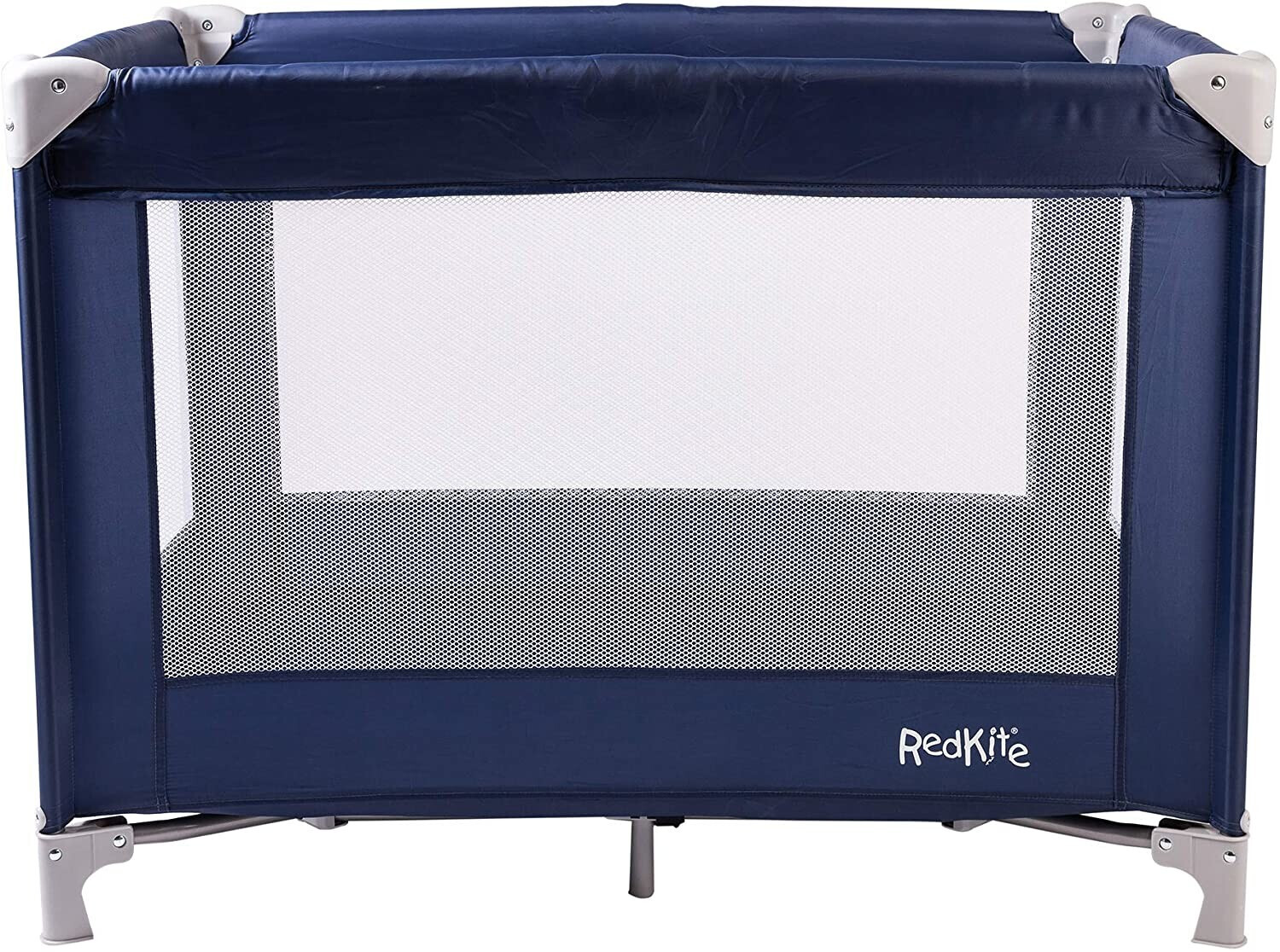 red kite sleeptight travel cot blue