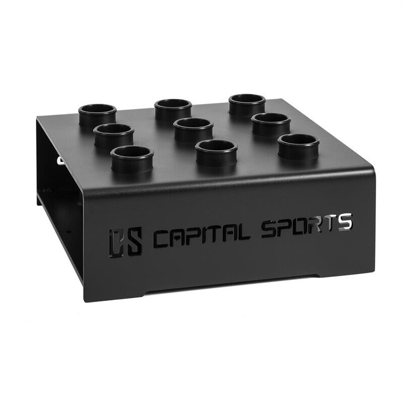Capital Sports Support au sol pour barres de musculation