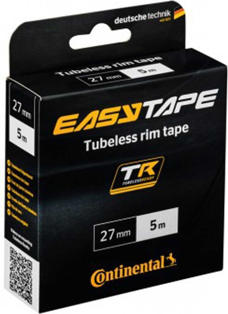 Continental Rim tape Tubeless 5m black 27mm