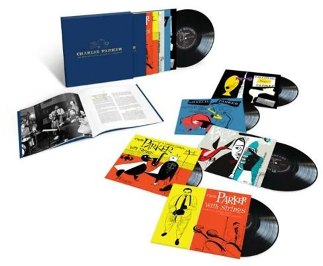 Charlie Parker - The Mercury and Clef 10-inch LPs (Vinyl)