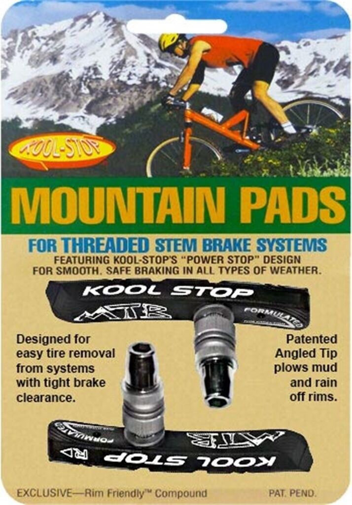 Koolstop MTB Felgenbremsbeläge schwarz 2019 Bremsschuhe