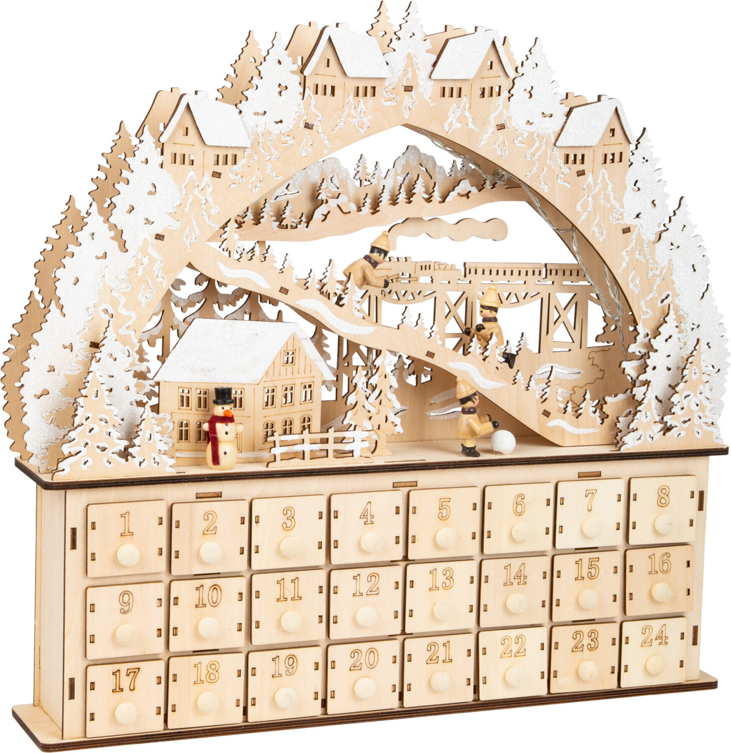 Small Foot Design Advent Calendar Skiing Pleasure