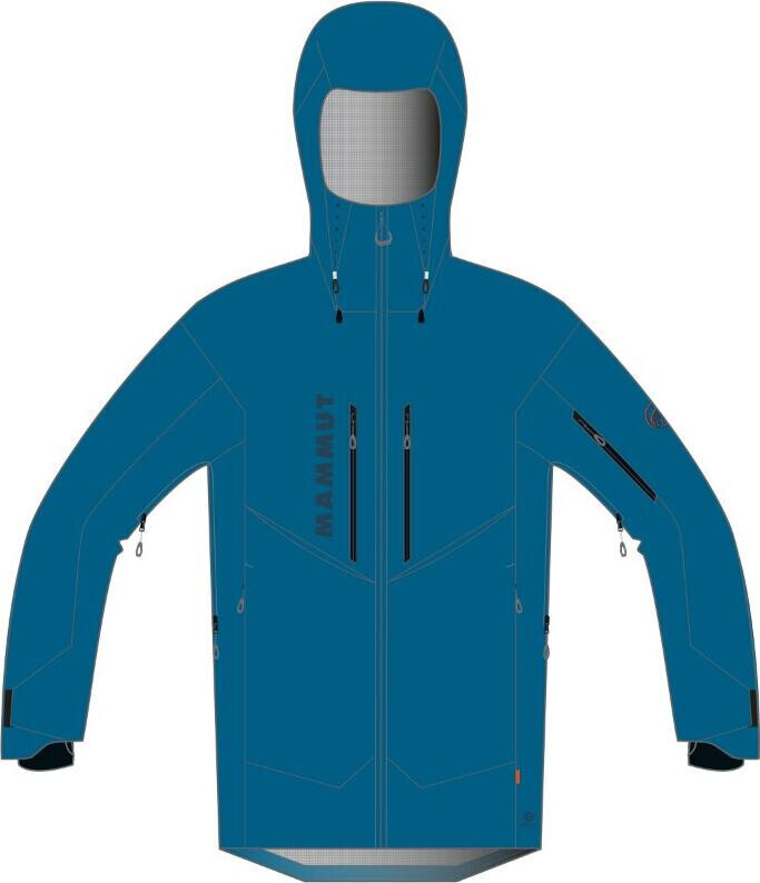 Mammut La Liste HS Hooded Jacket Men sapphire