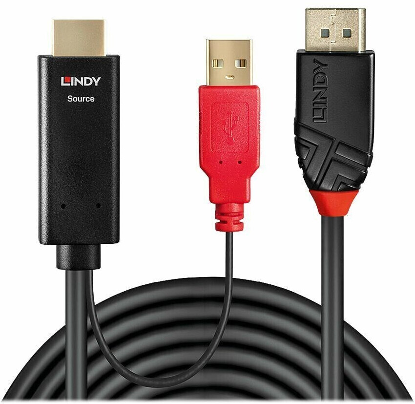 Lindy HDMI to DisplayPort Cable au meilleur prix sur