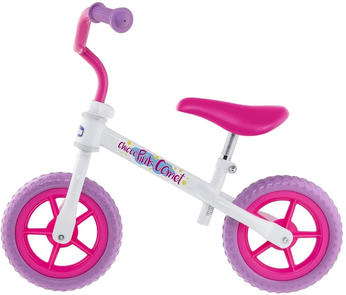 Bicicleta sin sales pedales chicco rosa
