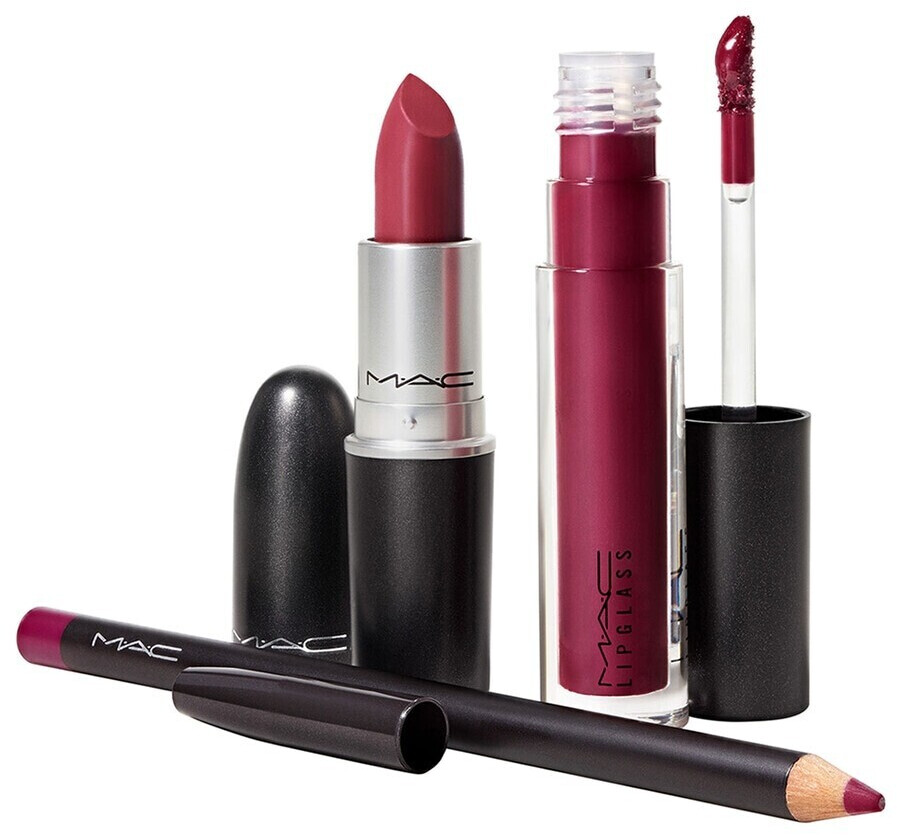 MAC Firewerk it Lip Kit Berry (3-teilig)