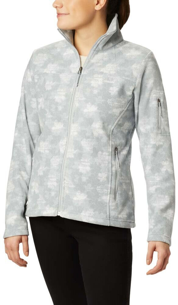 Columbia Fast Trek II Printed Jacket Womengrey blended cirrus