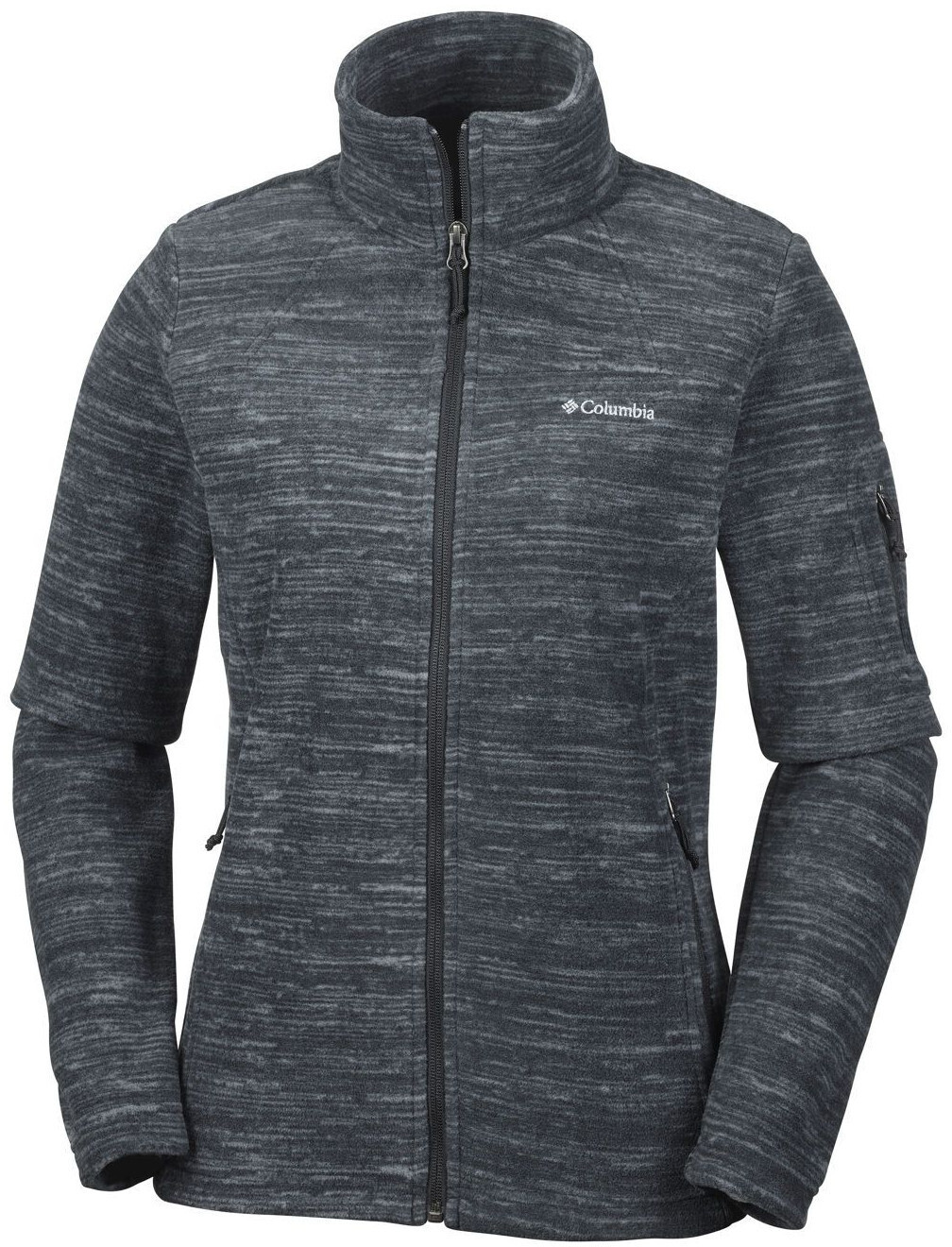 Columbia Fast Trek II Printed Jacket Women black spacedye