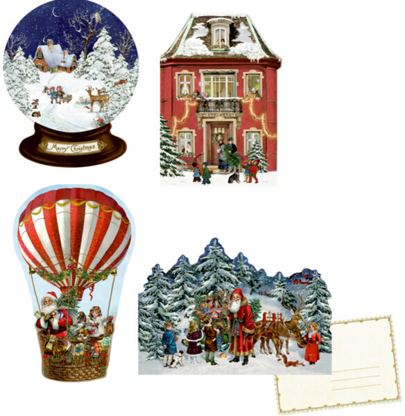 Coppenrath Nostalgische Weihnachten, MiniAdventskalender (Behr) ab 2