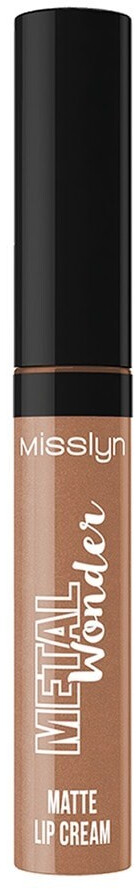 Misslyn Metal Wonder Matte Lip Cream Nr. 02 Champagne Truffle (3,5 g)