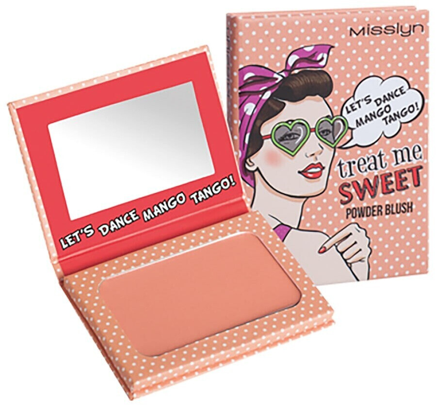 Misslyn Blusher Treat me Sweet! Powder Blush Nr. 38 Let's Dance Mango Tango! (6 g)