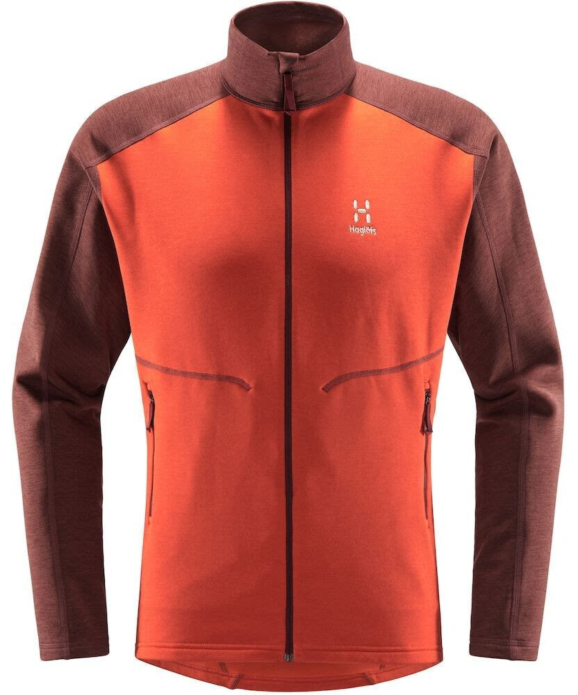 Haglöfs Heron Jacket Men habanero/maroon red