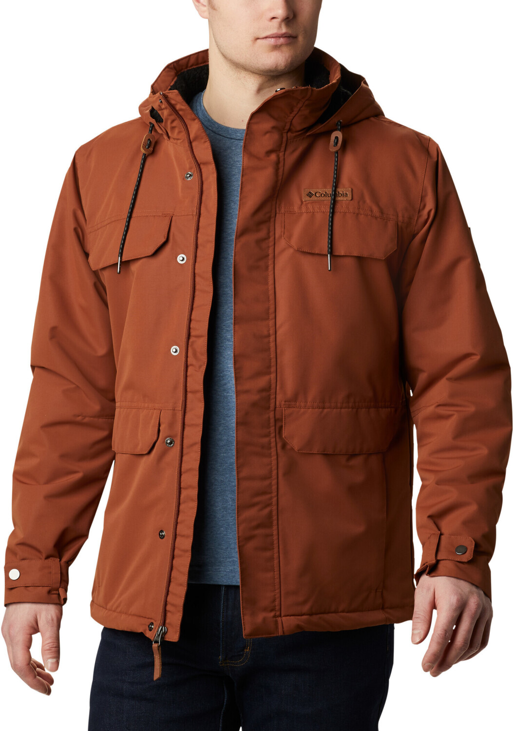 Columbia South Canyon Long Jacket dark amber