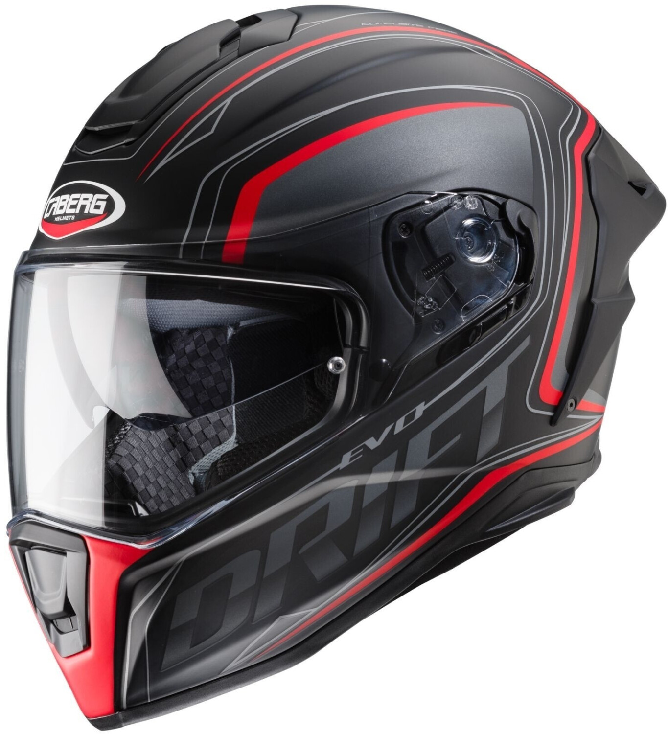 Caberg Drift Evo Integra black/grey/red