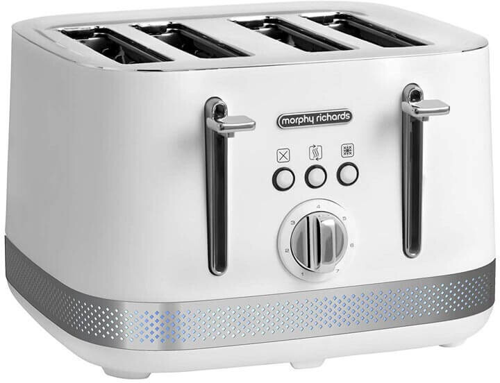 Morphy Richards Illumination 4-Slice Toaster White