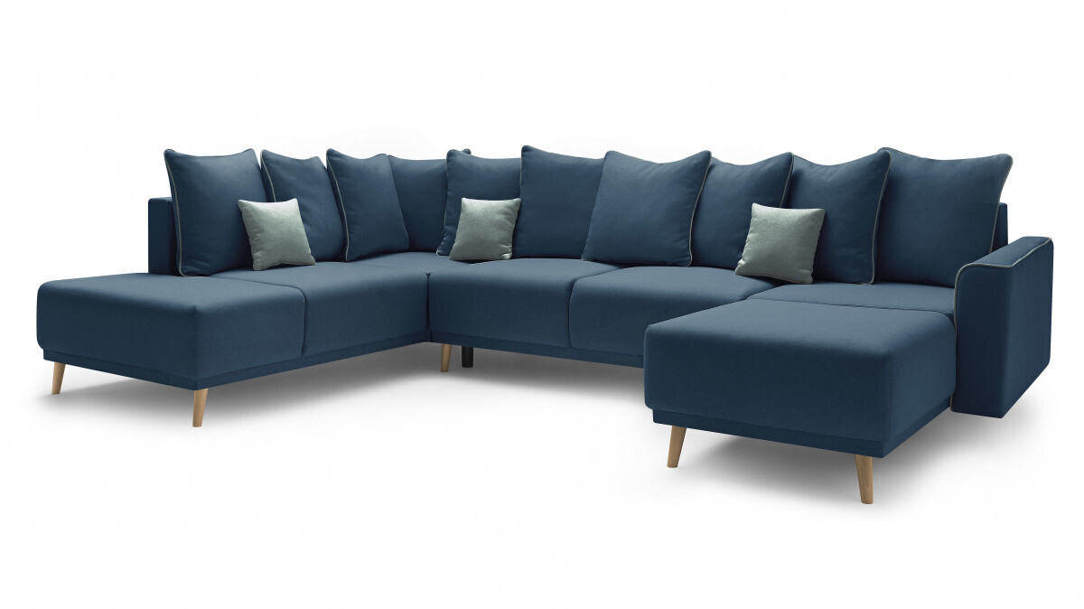 Bobochic Mola panoramique XXL droit bleu navy