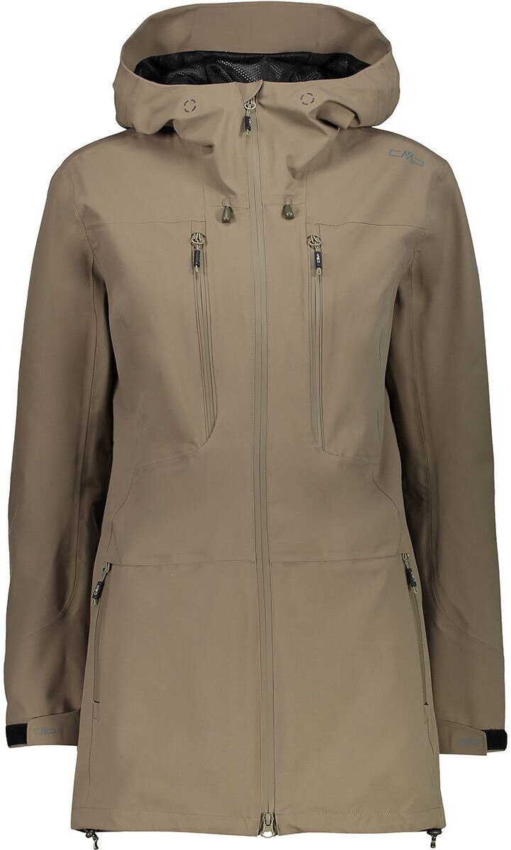 CMP Women Long Jacket Fix Hood (30Z6706)