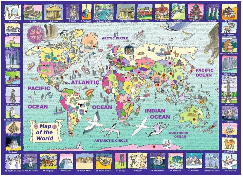 Ravensburger Looking at the World (300 pièces)