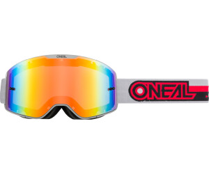 O'Neal B10 Camo Goggle MX DH Brille schwarz/weiß/radium rot Oneal 