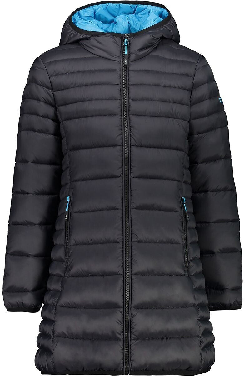 CMP Girl Coat Fix Hood (30Z1845) antracite