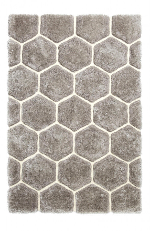 Bobochic Charis 2 120 x 170 cm gris/blanc