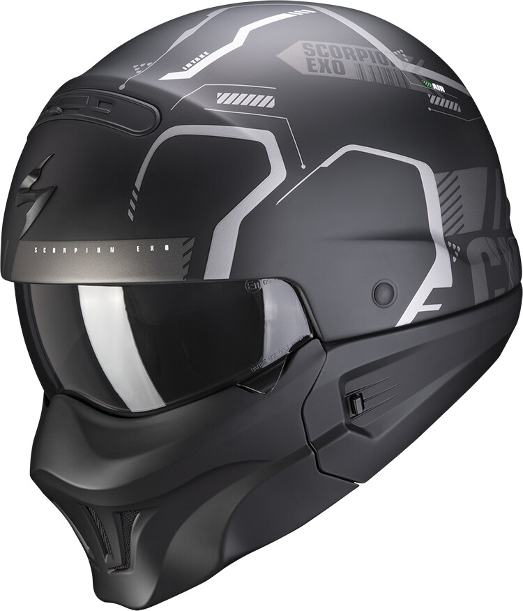 Scorpion Exo-Combat Evo Ram matt black/silver