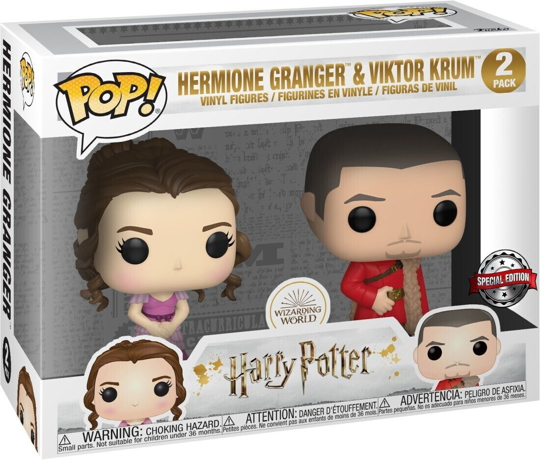 Funko Pop! Harry Potter: Hermione Granger & Viktor Krum au