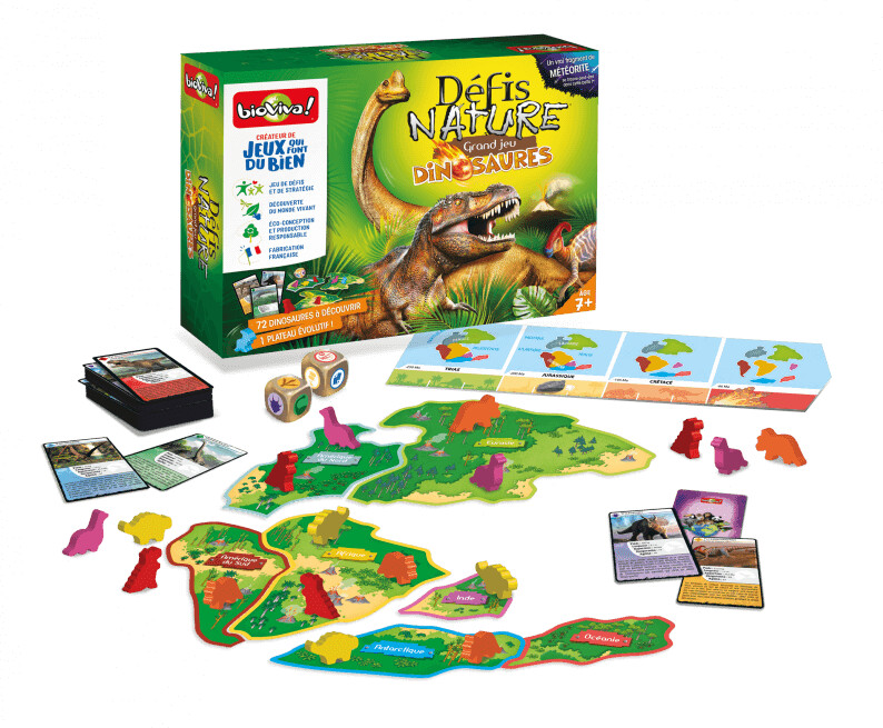 Défis Nature - Le grand jeu dinosaures