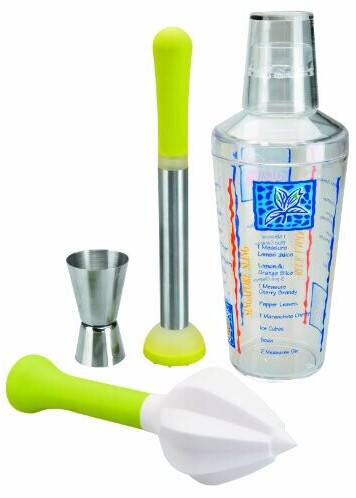 ibili Clásica cocktail set 4 pieces, stainless steel, multicolored