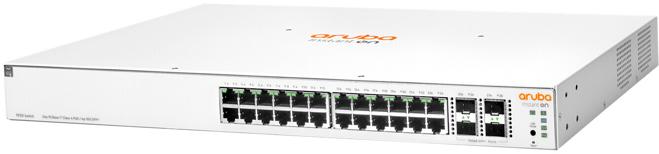 HPE Aruba Instant On 1930 24G Class4 PoE 4SFP/SFP+ 370W (JL684A)