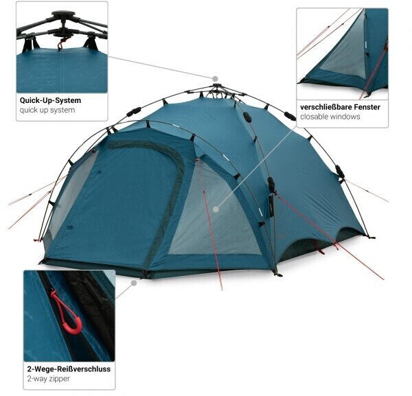 Qeedo Quick Oak 3 (lakeblue) ab 149,00 € | Preisvergleich ...