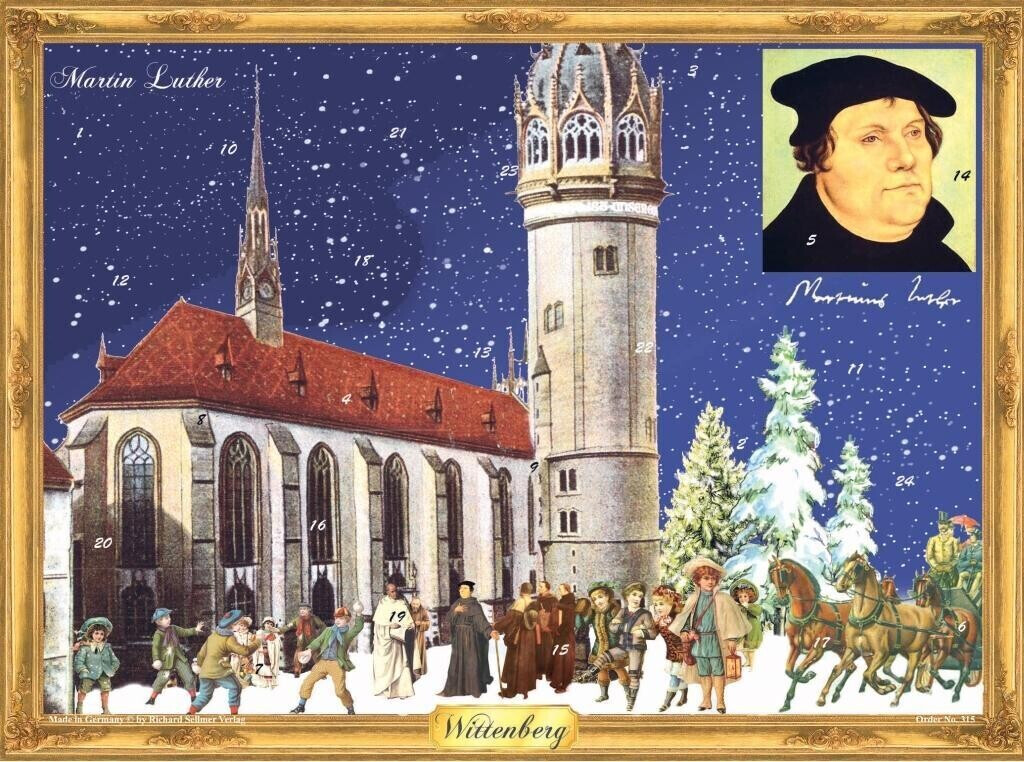 Sellmer advent Calendar - Luther