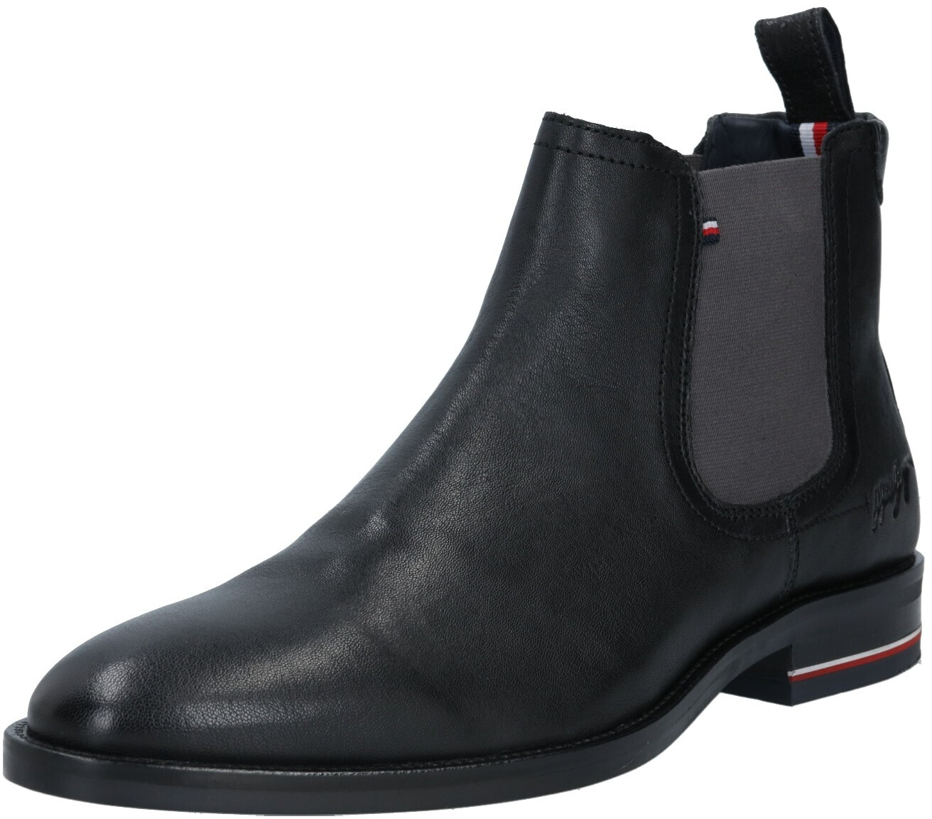 Tommy hilfiger stiefel leder