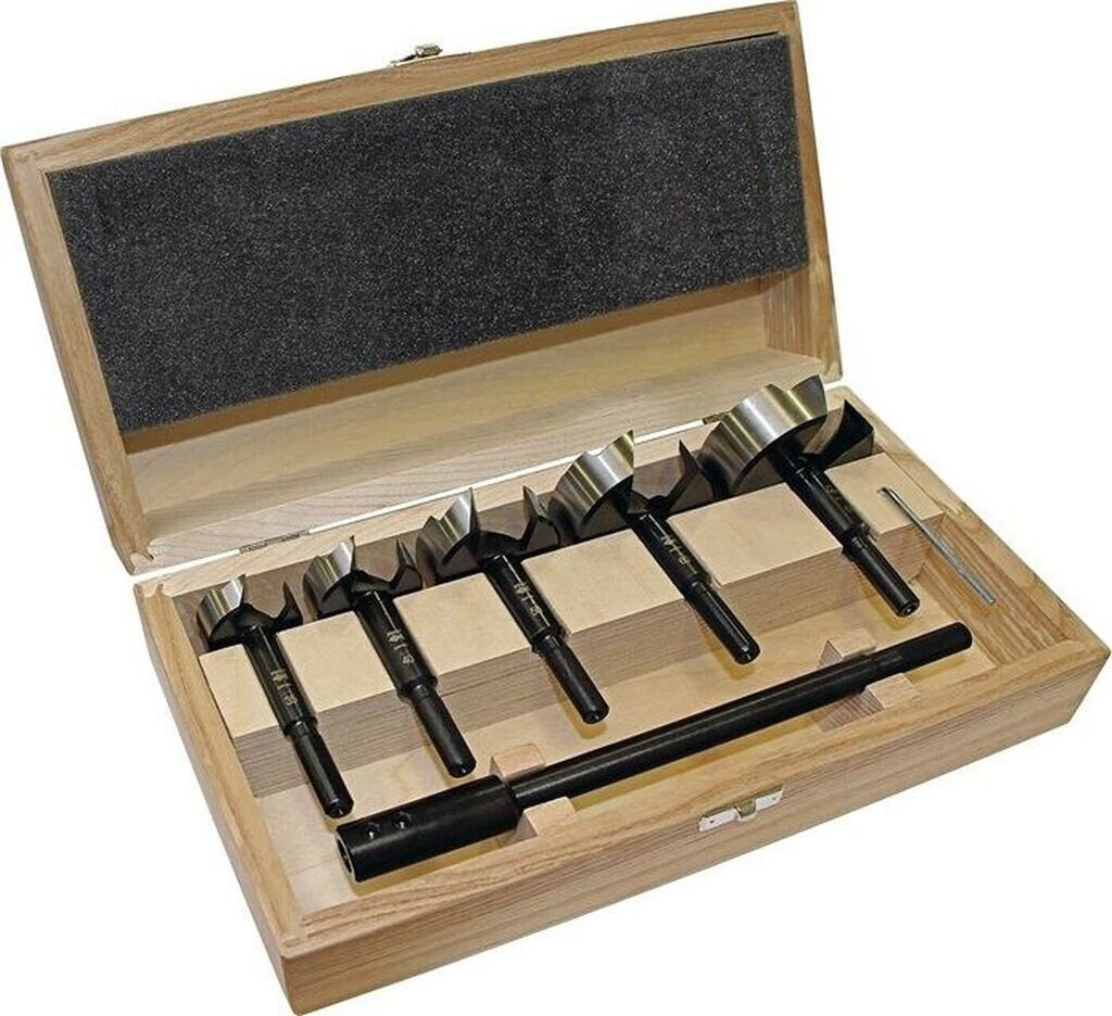 FISCH Forstner drill set Black Shark 6 pcs