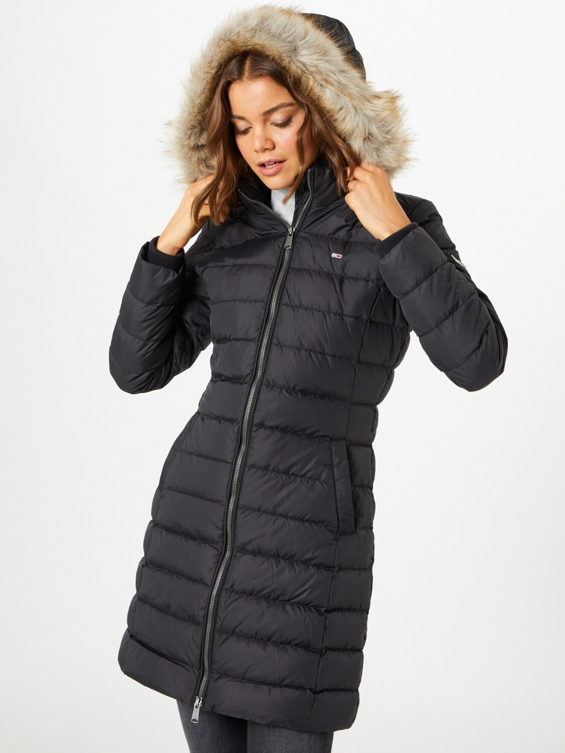 Essential hooded down clearance coat