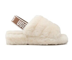 Ugg fluff clog slippers cheap