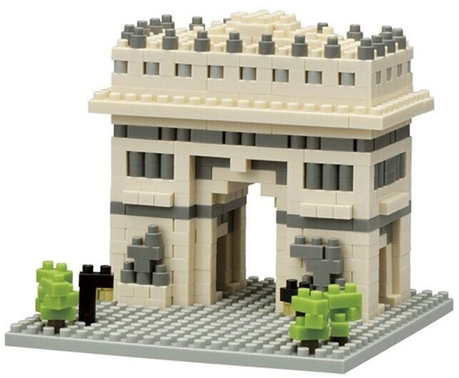 Kawada Nanoblock - Arc de triomphe de l'Étoile