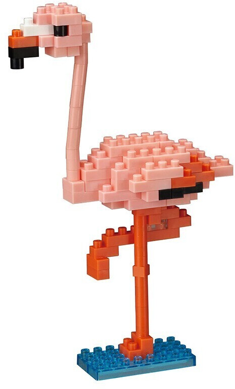 Kawada Nanoblock - Grand flamant rose