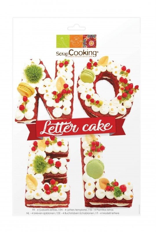 ScrapCooking Set d'emporte pièces de lettres Noël